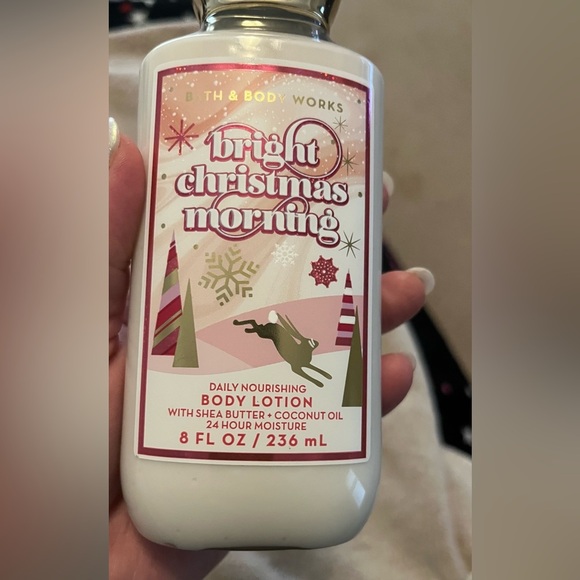 RARE! NLA! Bath and body works Bright Christmas morning nourishing body lotion - Picture 5 of 5